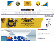 Tablet Screenshot of dnoticias.pt