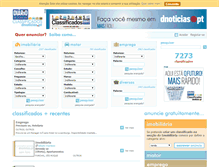 Tablet Screenshot of classificados.dnoticias.pt